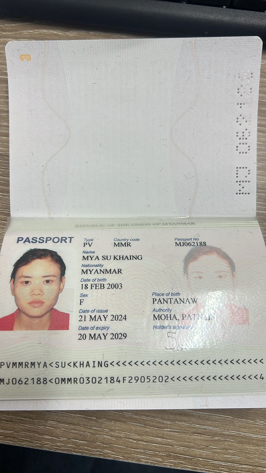 MYA SU KHAING