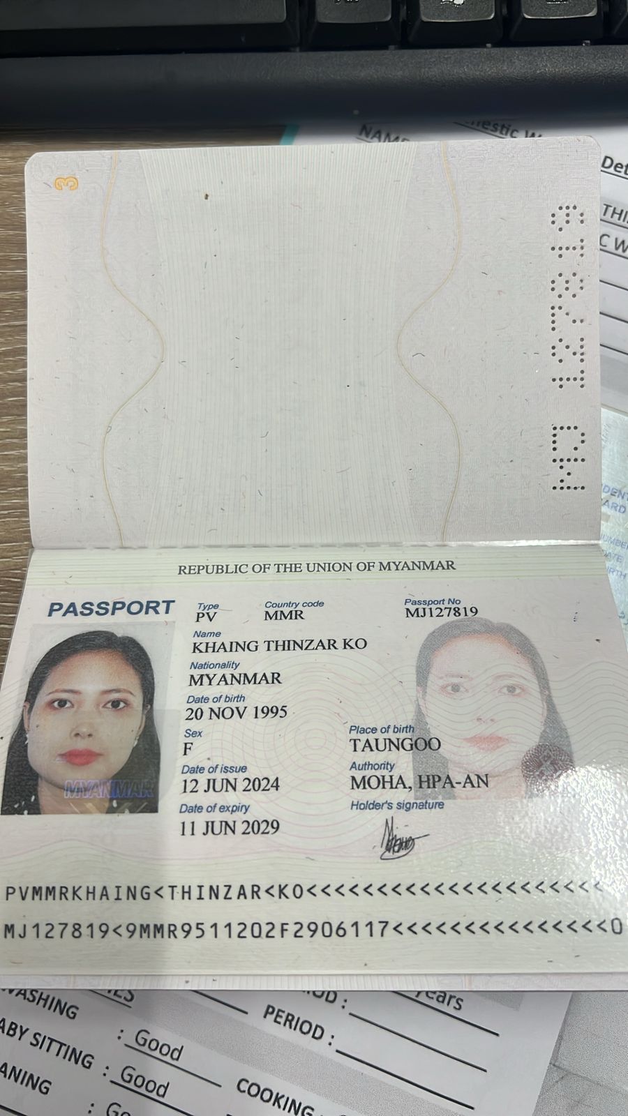 KHAING THINZAR KO