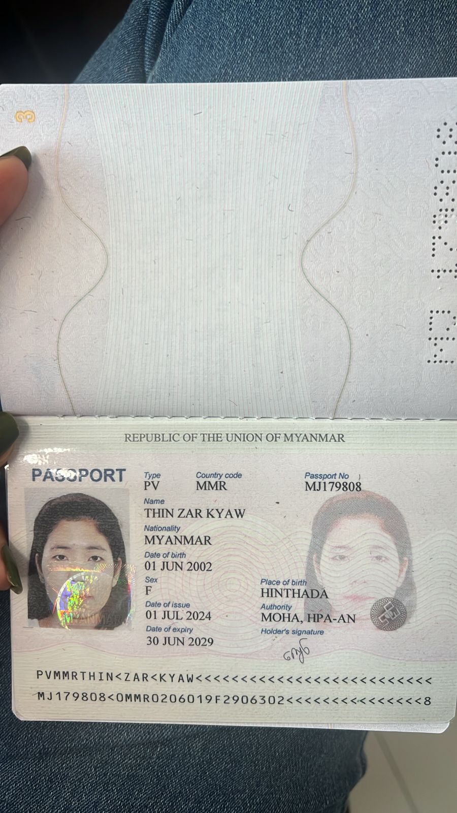 THIN ZAR KYAW