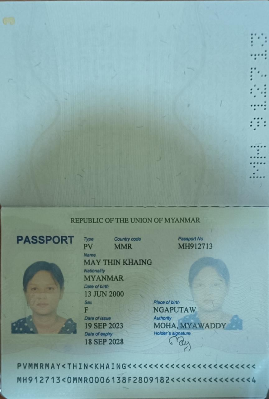 MAY THIN KHAING