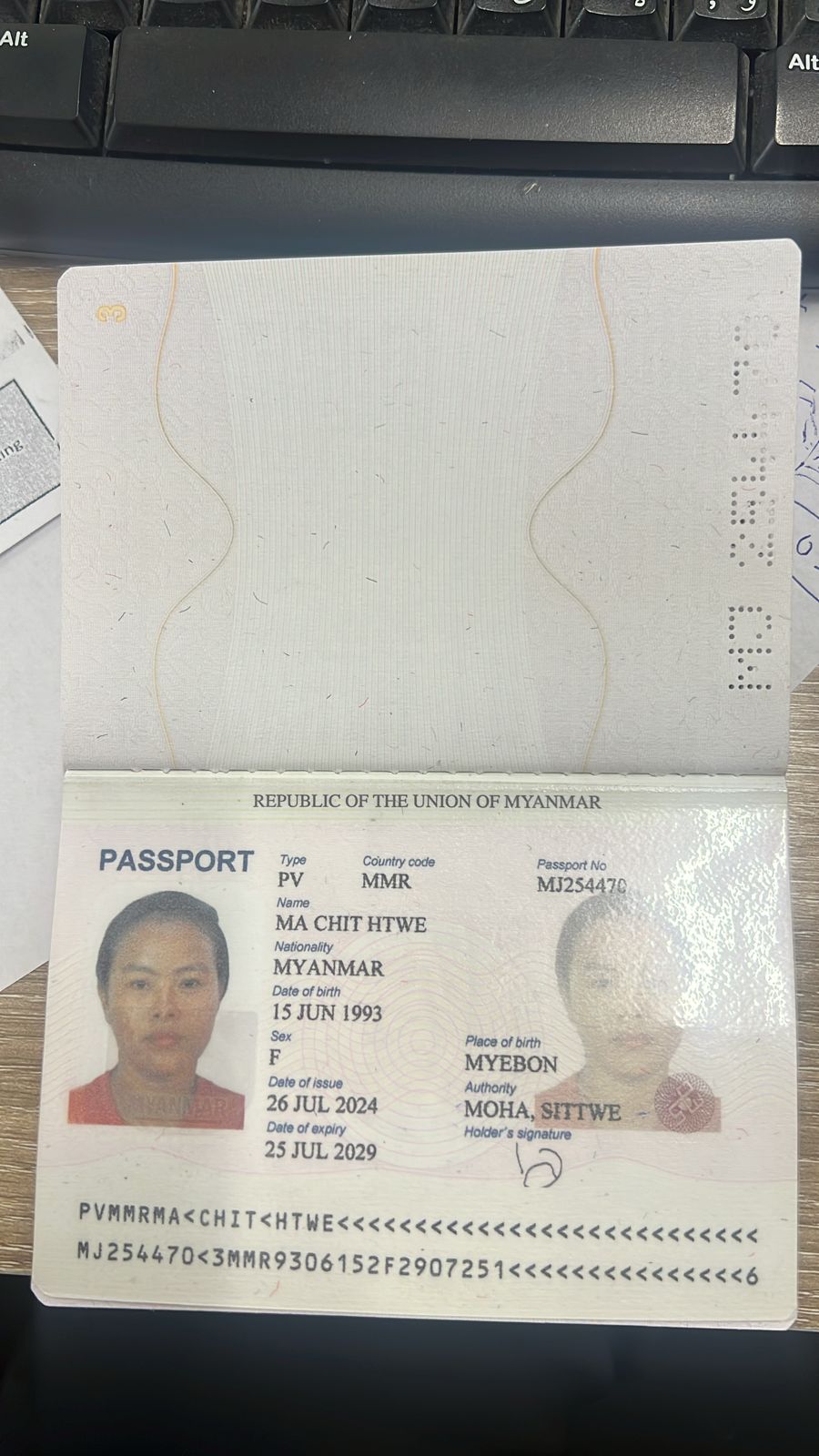 MA CHIT HTWE