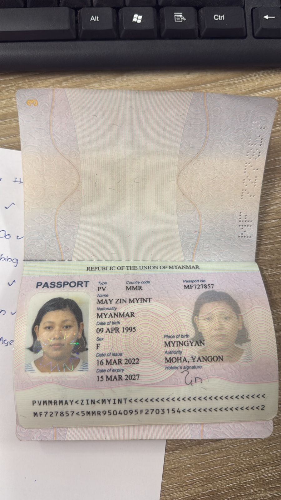 MAY ZIN MYINT
