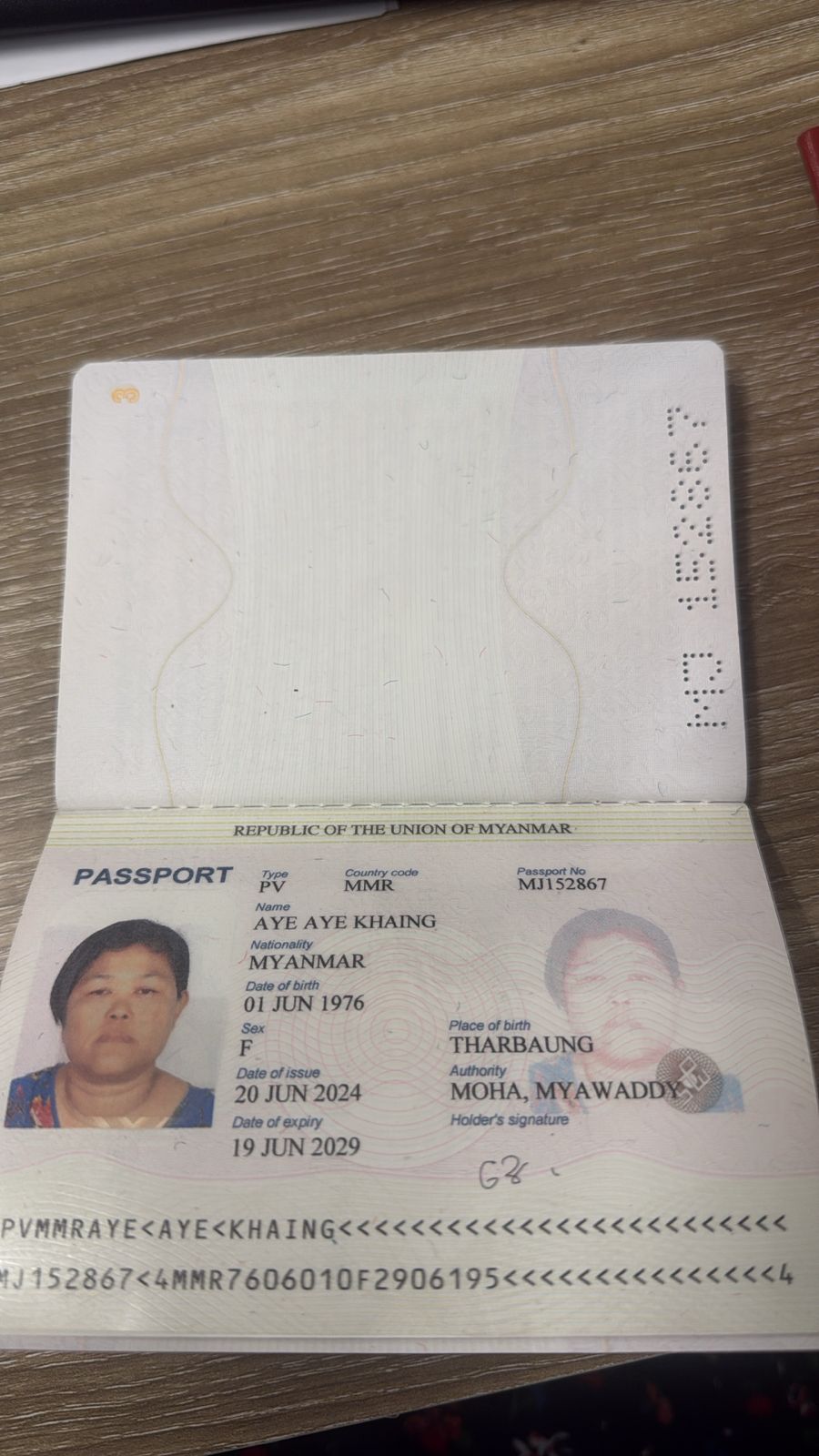 AYE AYE KHAING