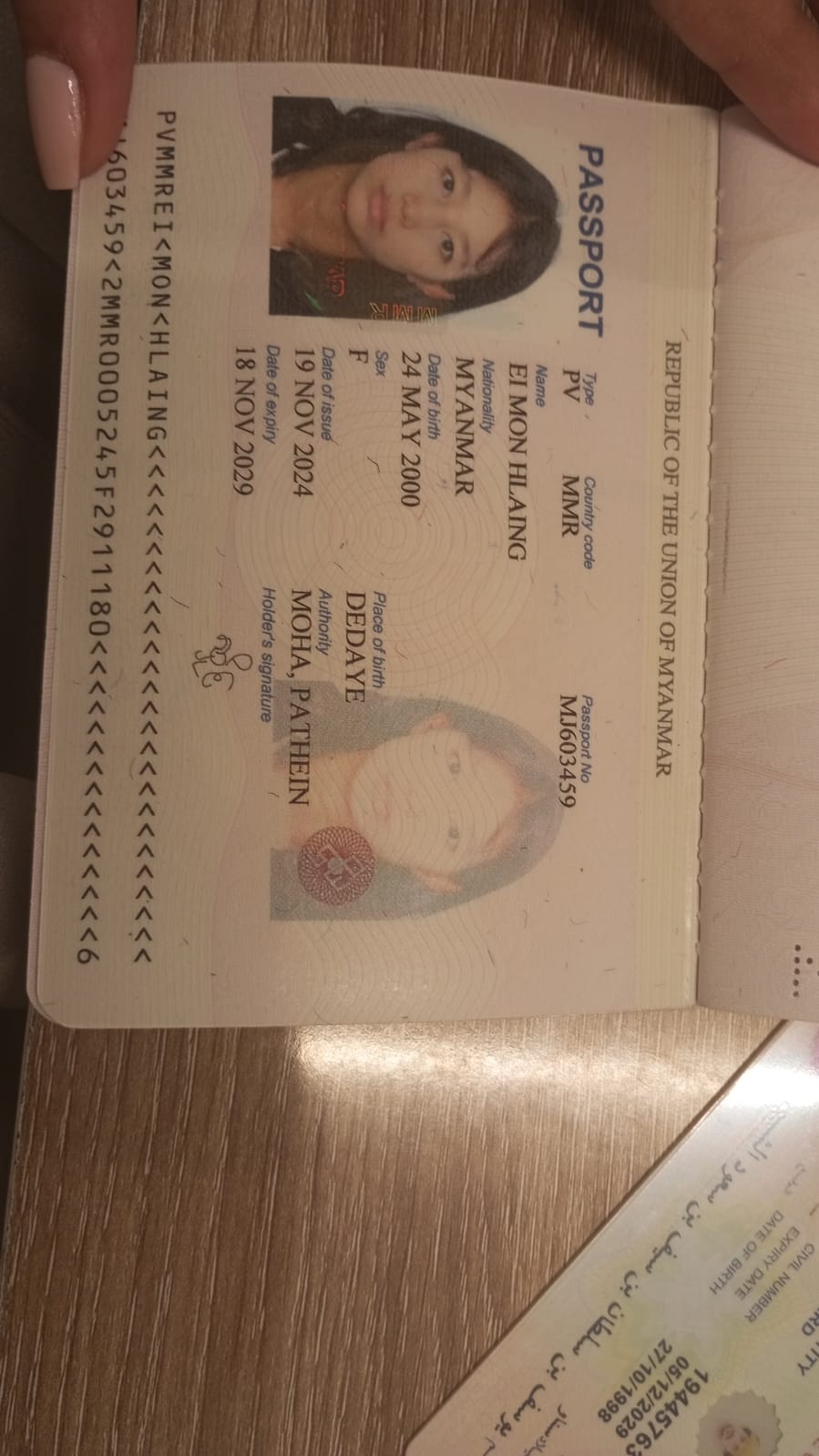 EI MON HLAING
