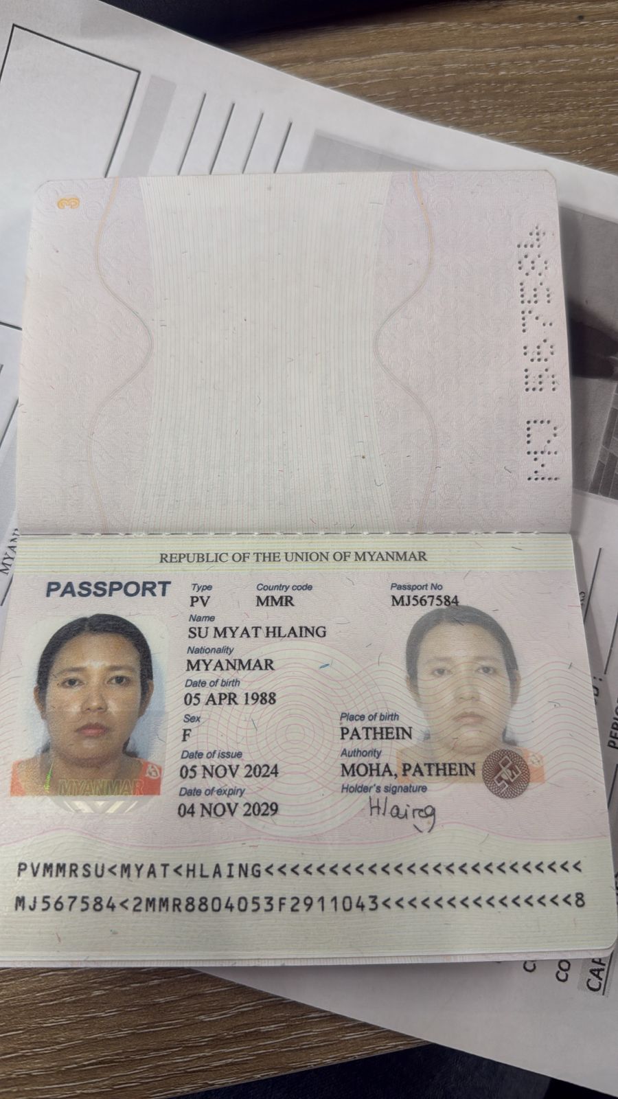 SU MYAT HLAING