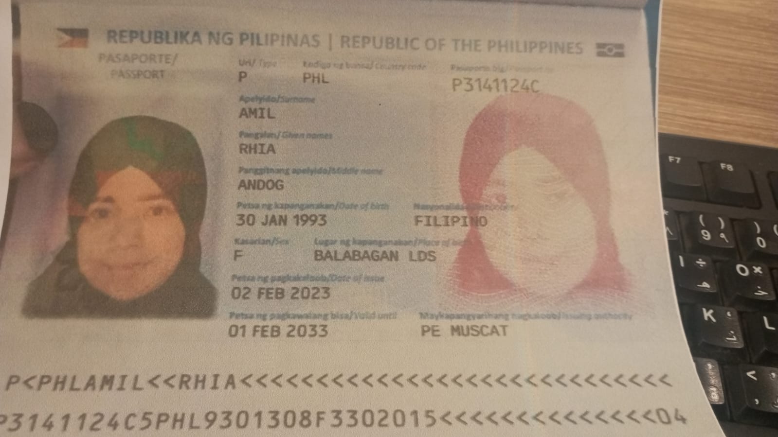 RHIA AMIL