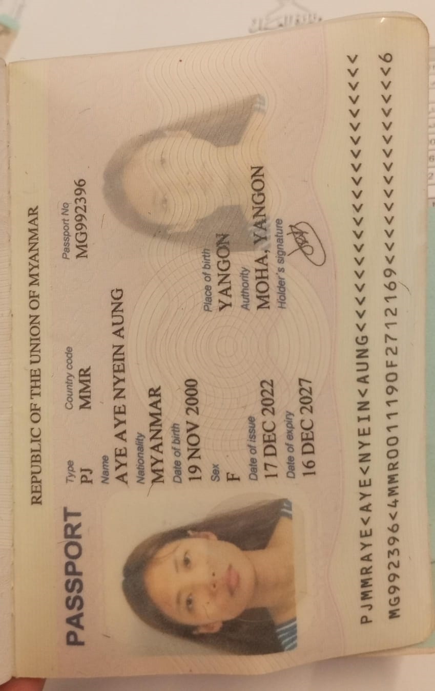 AYE AYE NYEIN AUNG